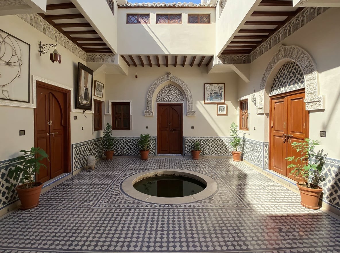 Vente Riad titré 8 chambres À Riad Laarous Médina