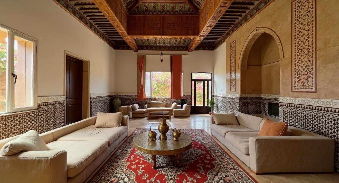 Exceptionnel grand Riad hors Médina Marrakech