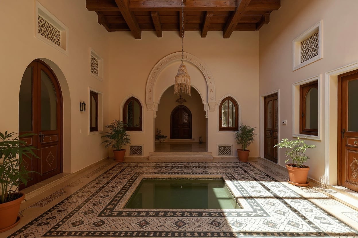 Riad entièrement rénové, 88 m2, proche riad ZITOUNE