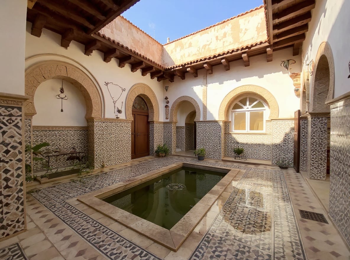 Vente Riad Rénover Titré À Sidi Ben Slimane