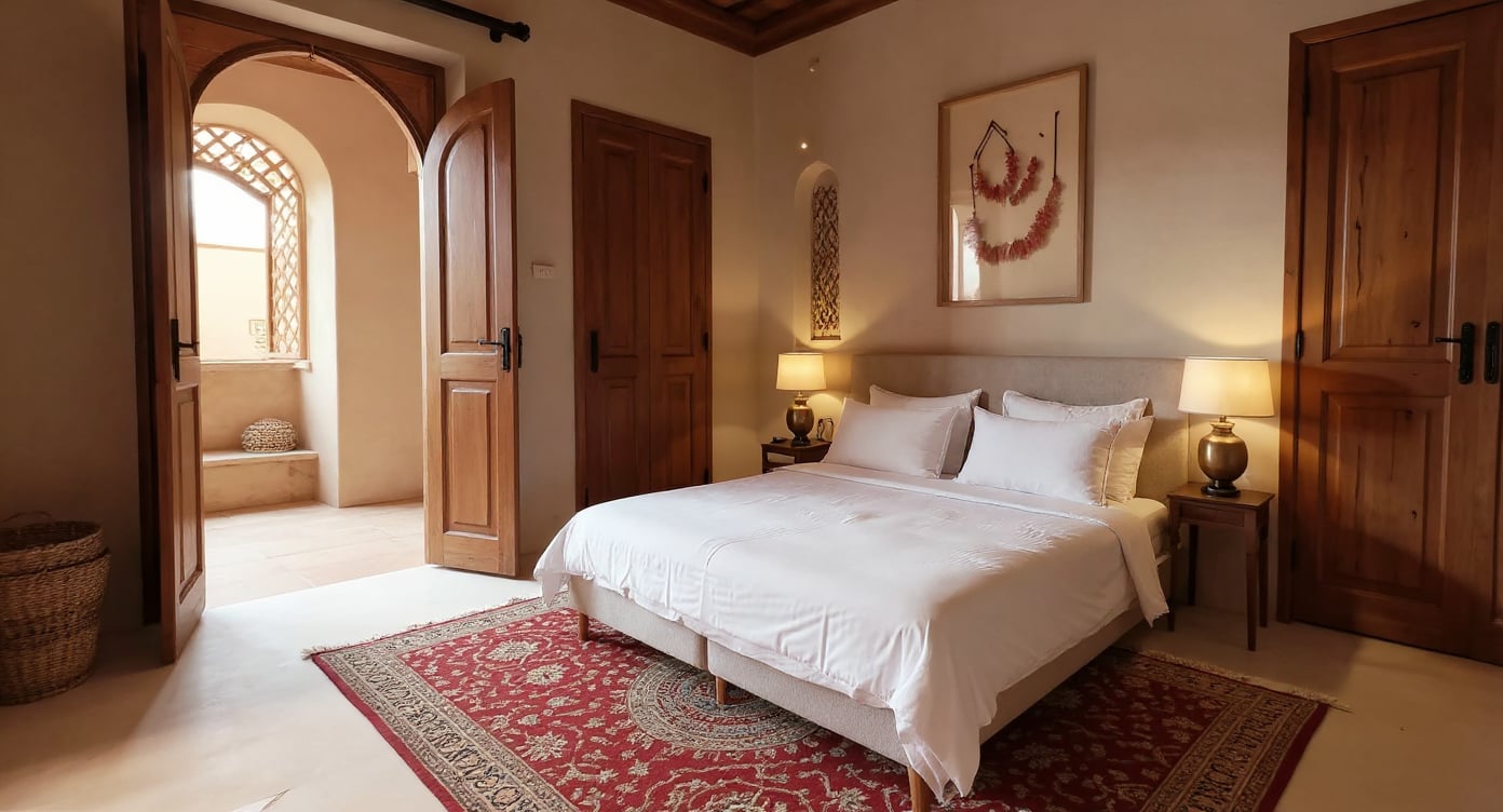 Kennaria riad 3 chambres rénové, bassin