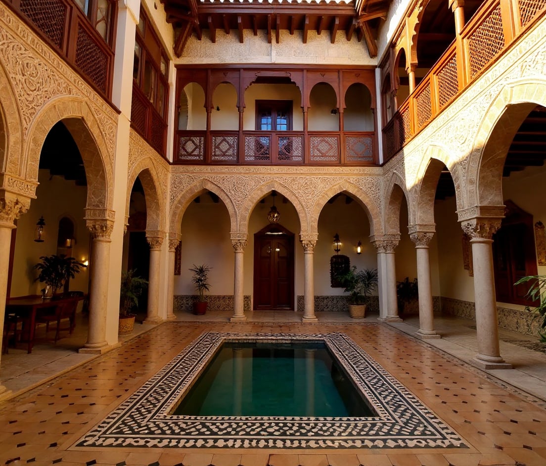 Riad autorisé maison d’hôtes à Riad laros