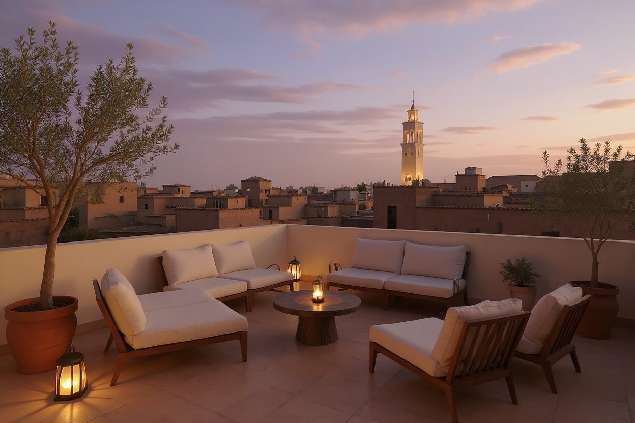 Vente d'un superbe riad à Derb dabachi. Superficie 300 m² ien meublé