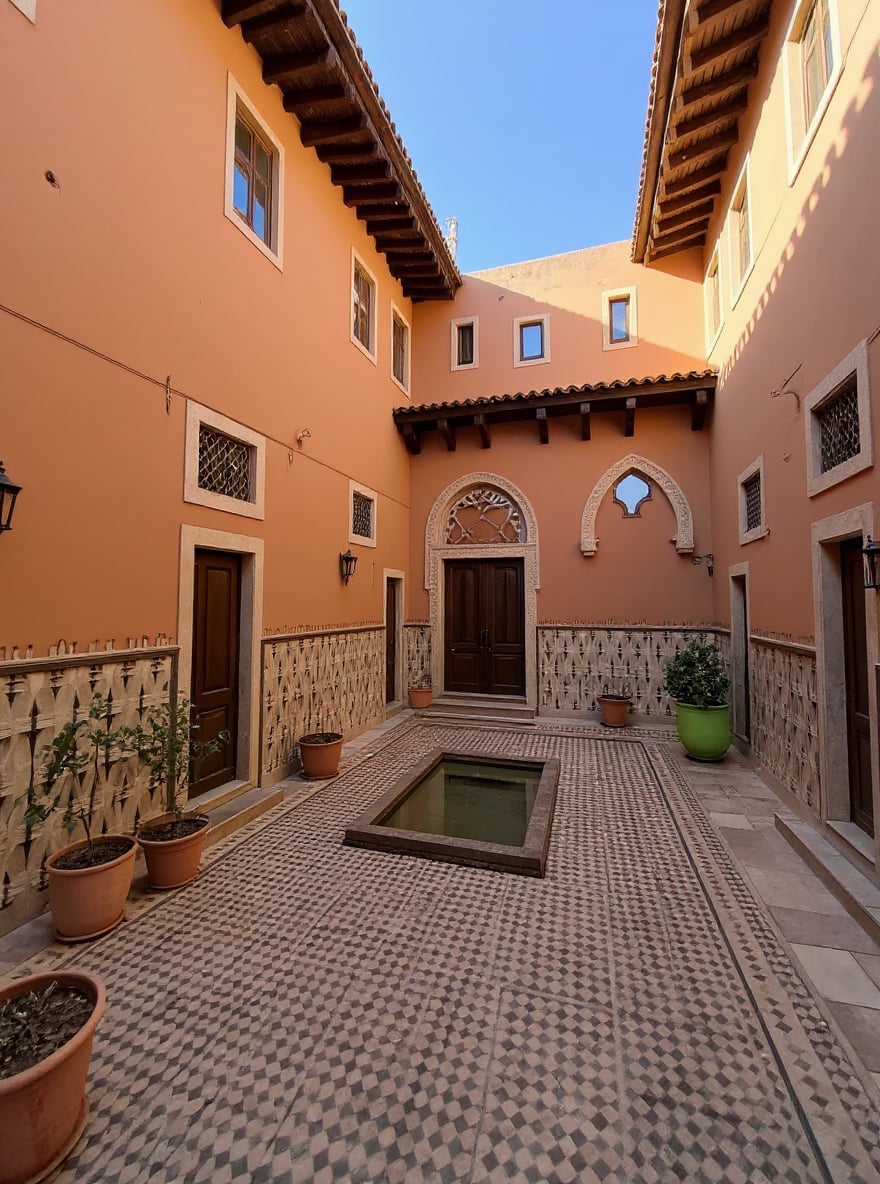 Vente riad maison d'hôte titré avec piscine à médina marrakech