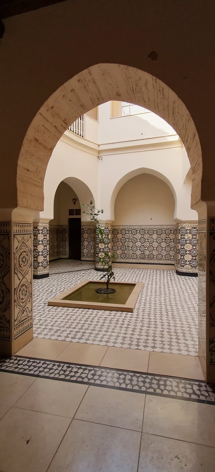 Somptueux riad à vendre à lakssoure. Surface de 200 m²