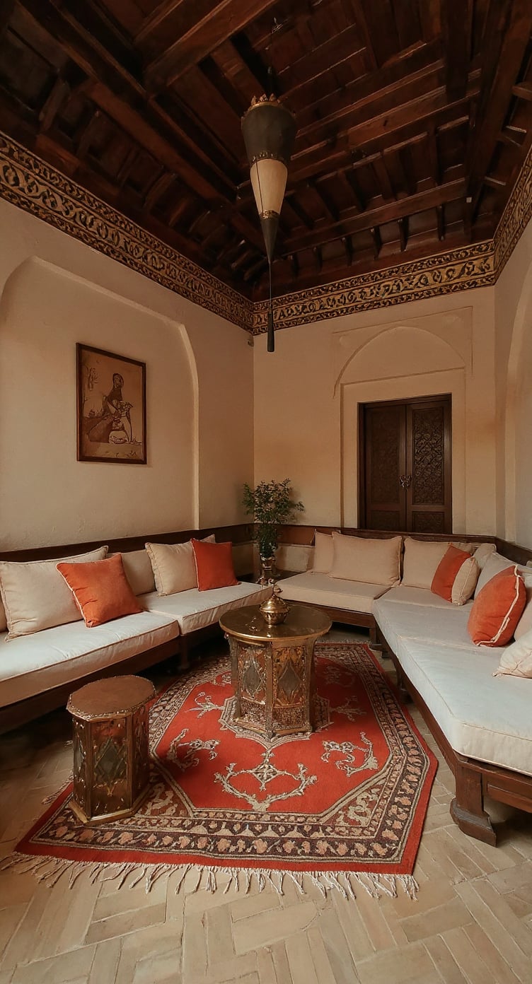 Riad titré, 106m2,5ch à Bab Doukkala