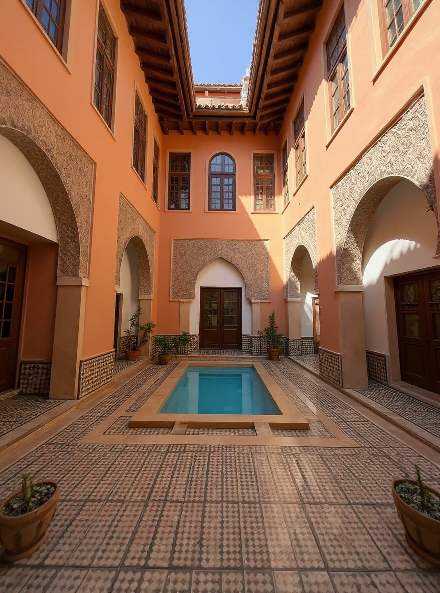 Superbe riad maison d’hôtes à Marrakech – Médina, proche Jemaa el Fna