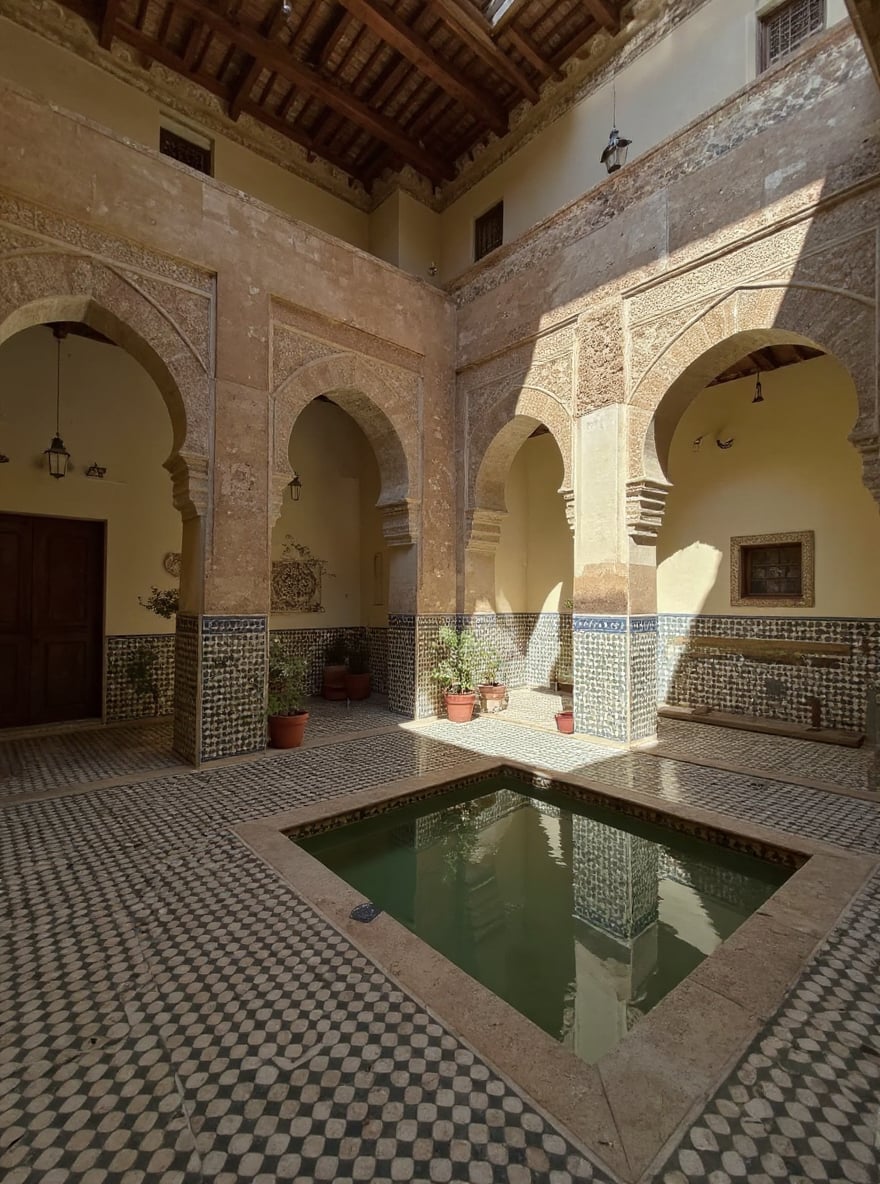 Somptueux riad à vendre à Rahba Kedima. Superficie 110 m²