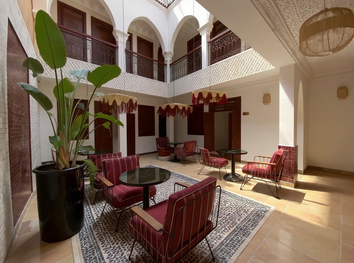 Riad titré avec 6 chambres à Bab Doukkala