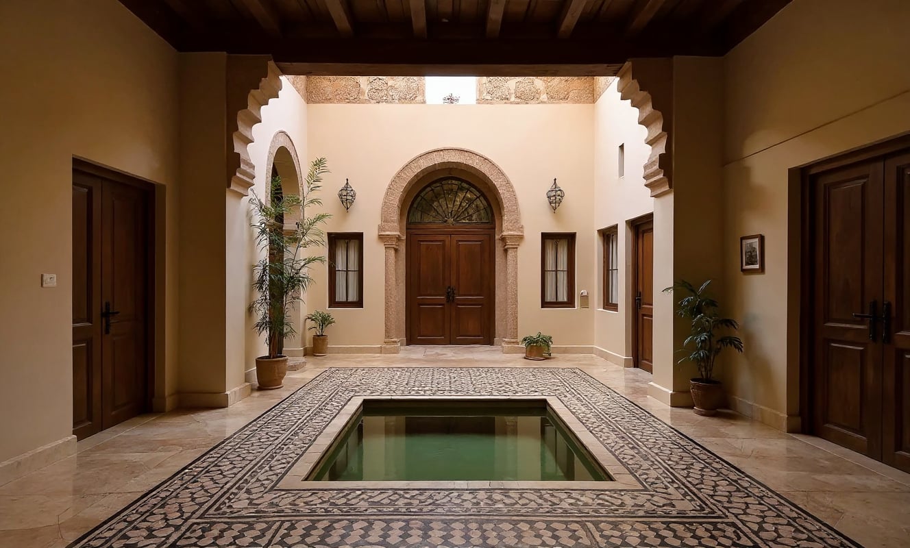 Riad exploité avec 6 suites à Douar Graoua, Médina