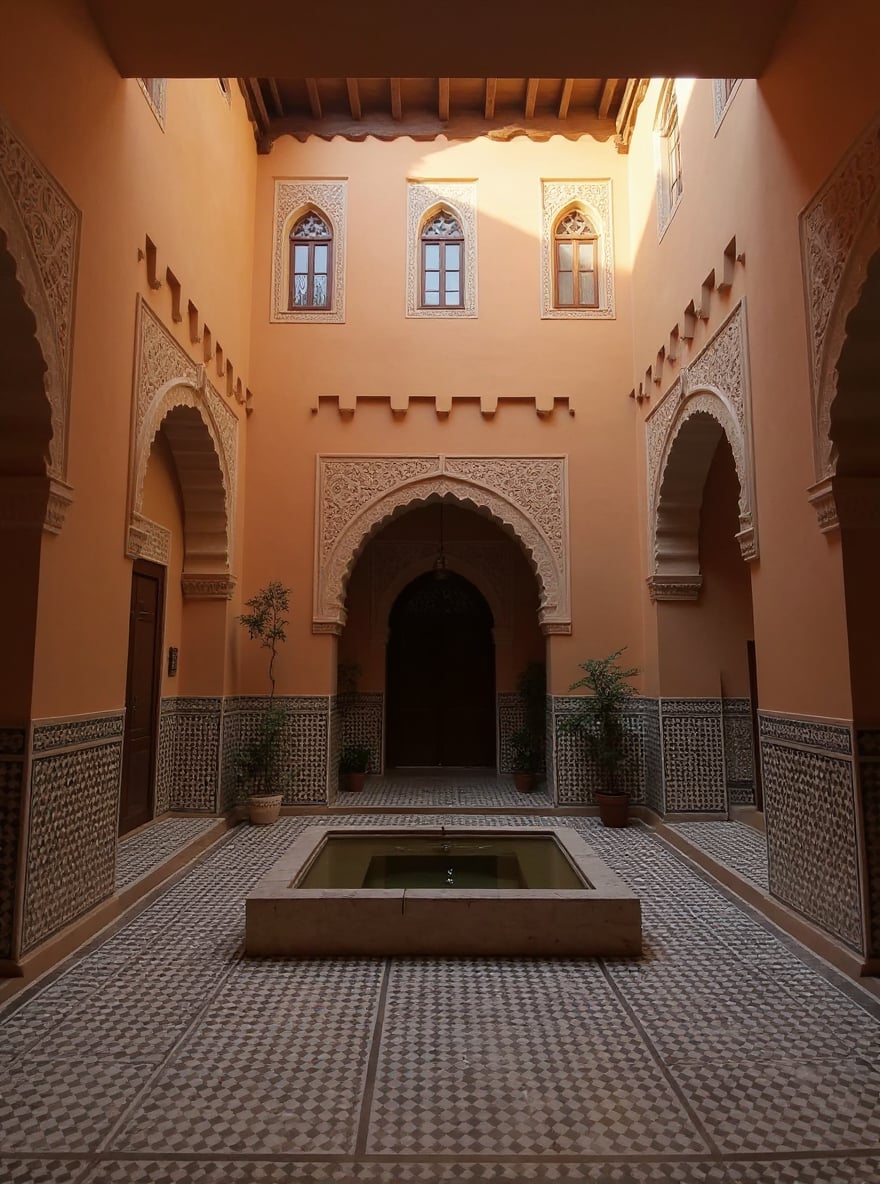 Riad authentique rénové réquisition 7 chambres