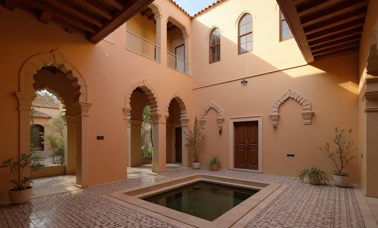 Riad à rénover avec projet clé en main pour une maison d’hôtes 4 chambres/ Bassin